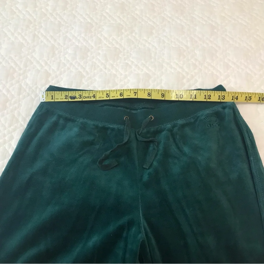 Oleg Cassini 2pc. Velour Track Suit Zipper Jacket Pants Size PS - Picture 10 of 12